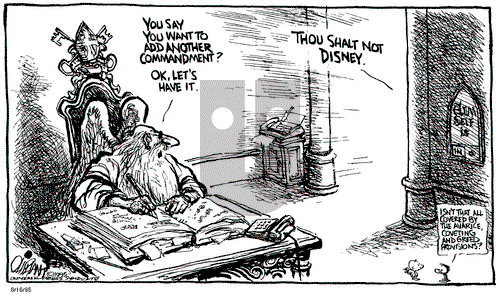 Pat Oliphant on Wednesday August 16, 1995 Comic Strip