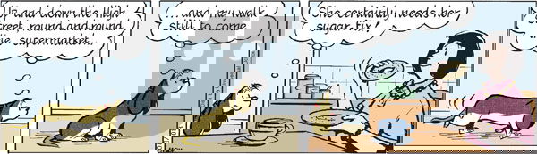 Fred Basset - Monday August 8, 2011 Comic Strip