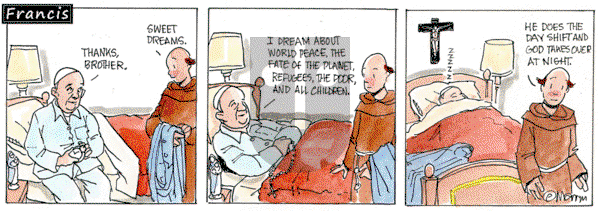 Francis on Monday August 19, 2024 Comic Strip