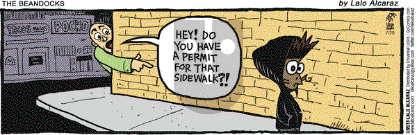 La Cucaracha on Monday July 29, 2013 Comic Strip
