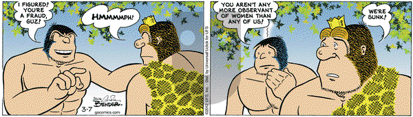Alley Oop on Wednesday March 7, 2012 Comic Strip
