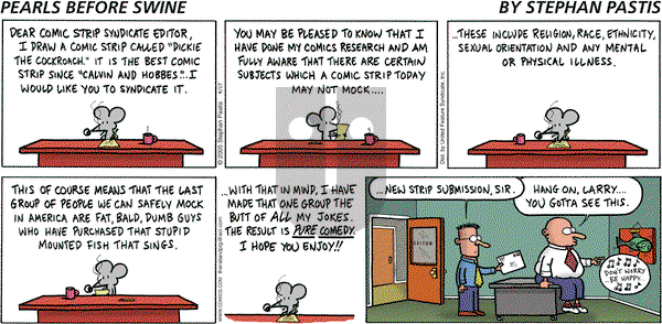 Pearls Before Swine on Sunday April 17, 2005 Comic Strip