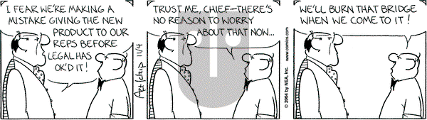 The Born Loser on Thursday November 4, 2004 Comic Strip