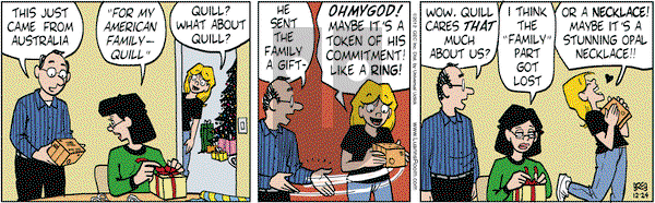 Luann on Monday December 24, 2012 Comic Strip