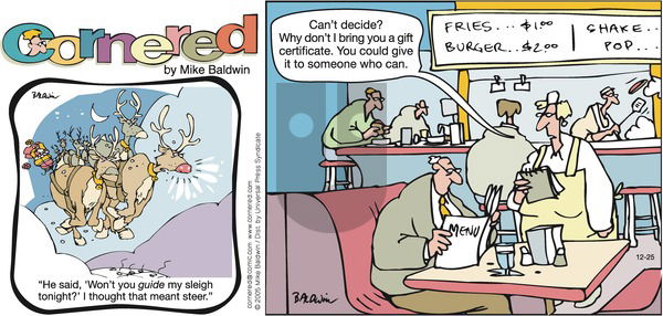Cornered on Sunday December 25, 2005 Comic Strip