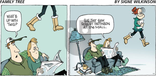 Family Tree on Sunday January 4, 2009 Comic Strip