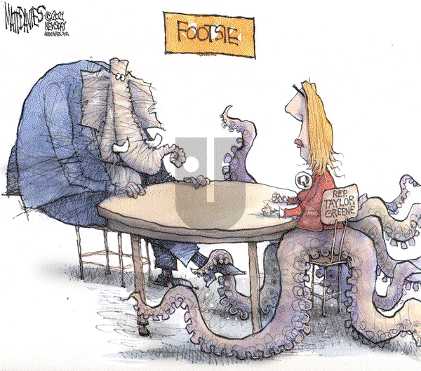 Matt Davies on Thursday February 4, 2021 Comic Strip