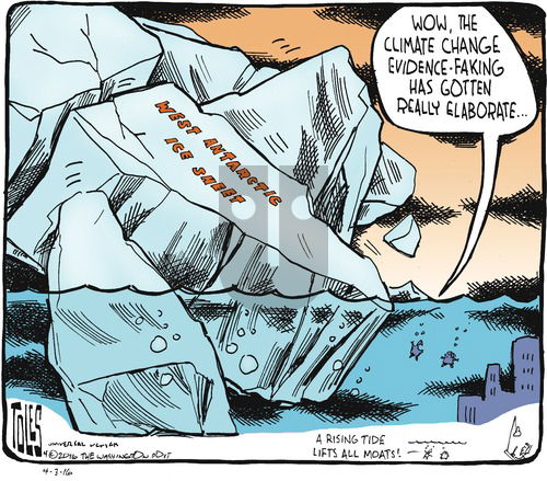 Tom Toles on Sunday April 3, 2016 Comic Strip