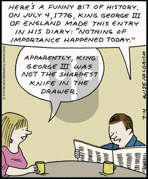 Real Life Adventures on Monday July 4, 2016 Comic Strip