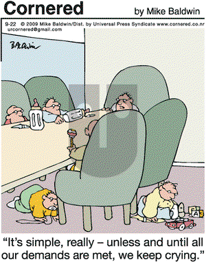 Cornered on Tuesday September 22, 2009 Comic Strip