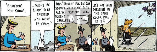 Overboard on Saturday July 24, 2021 Comic Strip