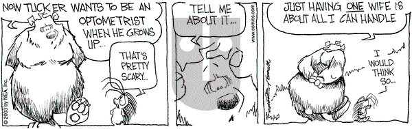The Grizzwells on Thursday February 27, 2003 Comic Strip