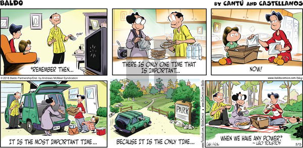 Baldo on Sunday May 13, 2018 Comic Strip