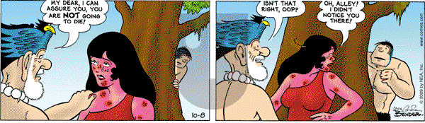 Alley Oop on Thursday October 8, 2009 Comic Strip