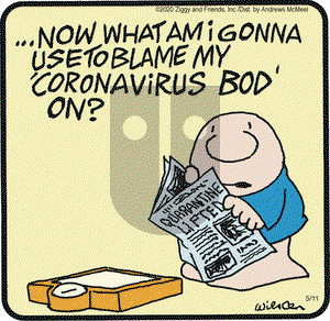 Ziggy on Monday May 11, 2020 Comic Strip