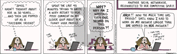 Cathy Classics - Friday August 7, 2009 Comic Strip