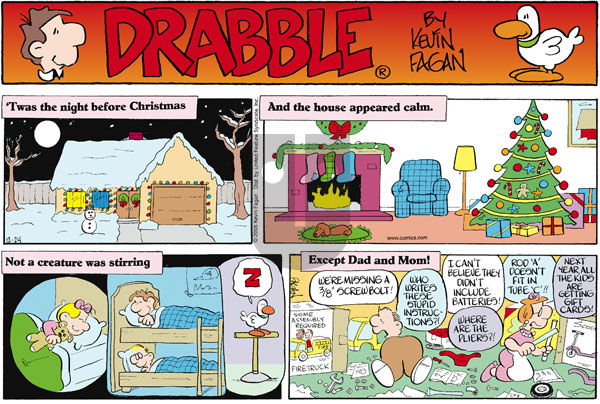 Drabble on Tuesday January 9, 2007 Comic Strip