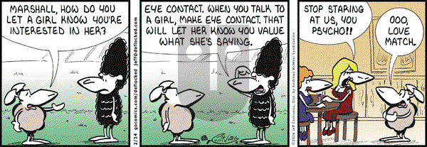 DeFlocked - Wednesday February 14, 2024 Comic Strip