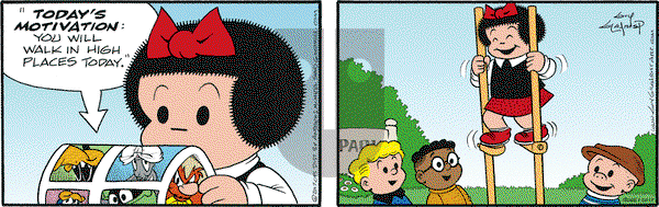 Nancy on Thursday June 1, 2017 Comic Strip