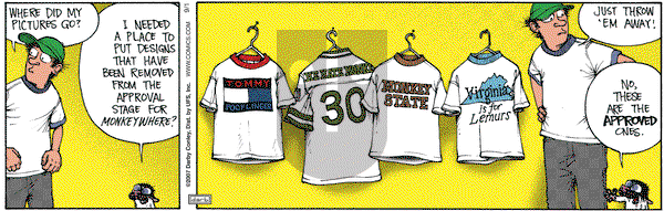 Get Fuzzy on Saturday September 1, 2007 Comic Strip