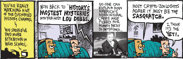 La Cucaracha on Thursday August 16, 2007 Comic Strip