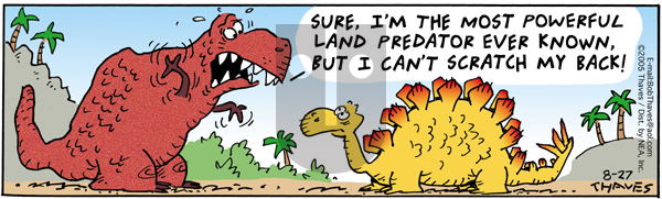 Frank and Ernest - Saturday August 27, 2005 Comic Strip