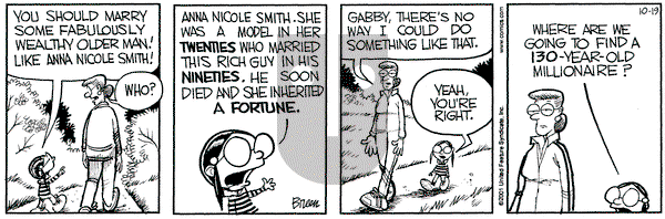 Grand Avenue on Friday October 19, 2001 Comic Strip