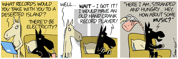 Dark Side of the Horse on Tuesday March 15, 2011 Comic Strip