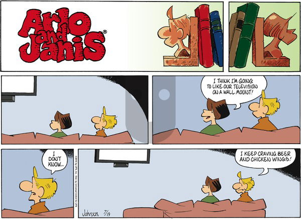 Arlo and Janis on Sunday July 19, 2015 Comic Strip