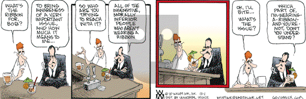 Non Sequitur on Monday November 1, 2010 Comic Strip