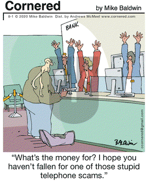 Cornered on Saturday August 1, 2020 Comic Strip