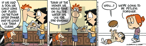 Baby Blues on Saturday July 30, 2016 Comic Strip