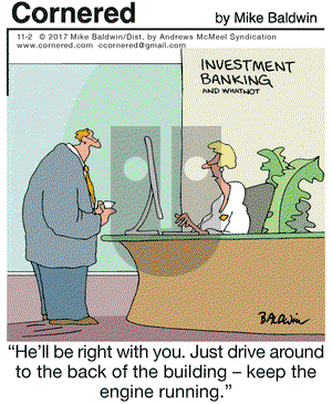 Cornered on Thursday November 2, 2017 Comic Strip