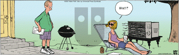 Lucky Cow on Thursday June 14, 2007 Comic Strip