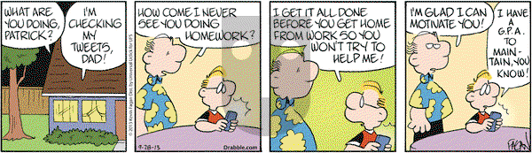 Drabble on Saturday September 28, 2013 Comic Strip
