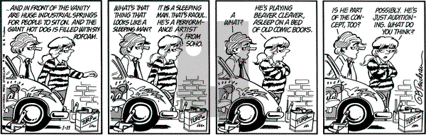 Doonesbury on Saturday January 11, 1986 Comic Strip