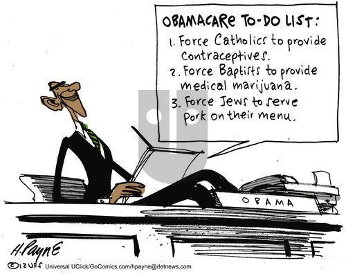 Henry Payne on Sunday February 12, 2012 Comic Strip