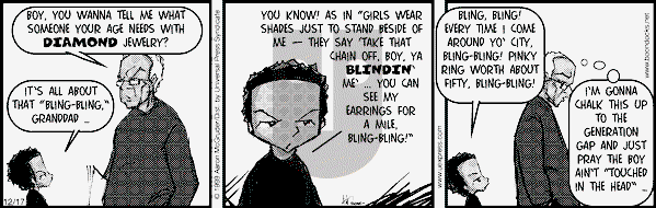 The Boondocks on Friday July 20, 2007 Comic Strip