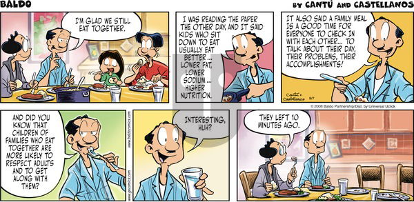 Baldo on Sunday September 7, 2014 Comic Strip