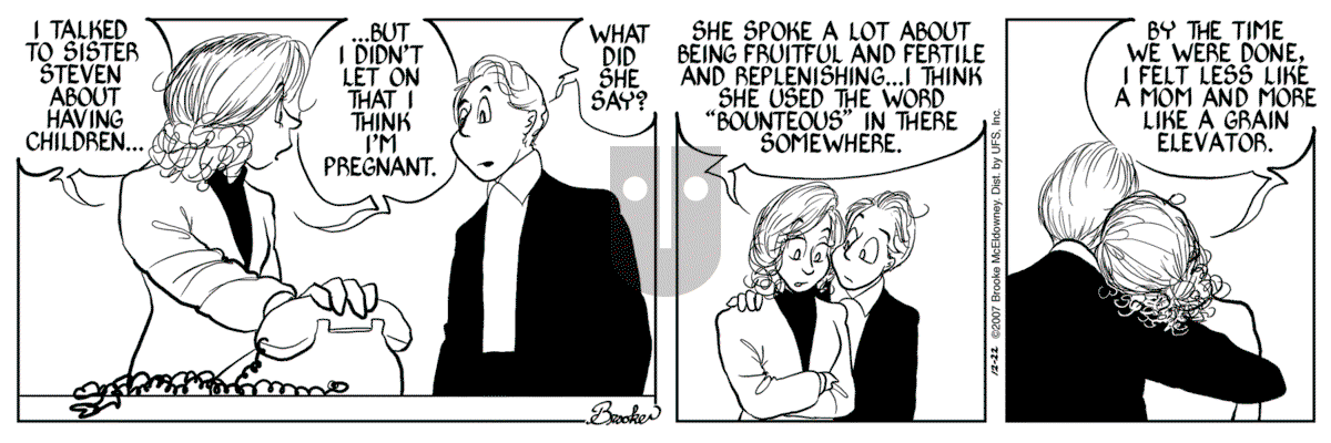 9 Chickweed Lane - Saturday December 22, 2007 Comic Strip