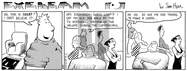 Eyebeam Classic on Monday February 17, 2025 Comic Strip