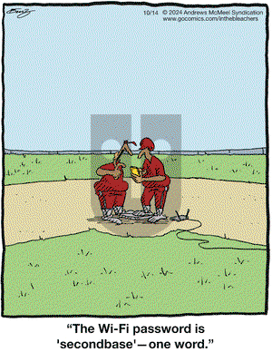In the Bleachers - Monday October 14, 2024 Comic Strip