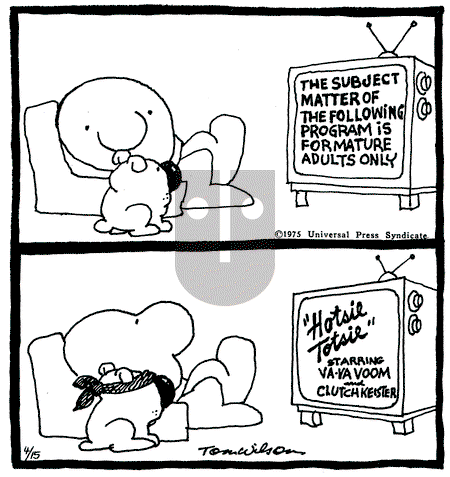 Ziggy - Tuesday April 15, 1975 Comic Strip