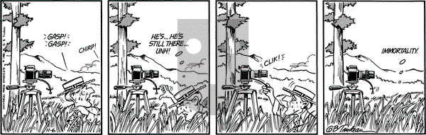 Doonesbury on Thursday November 6, 1986 Comic Strip