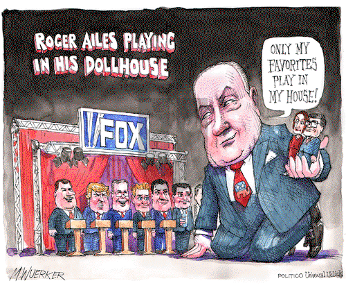 Matt Wuerker on Wednesday August 5, 2015 Comic Strip