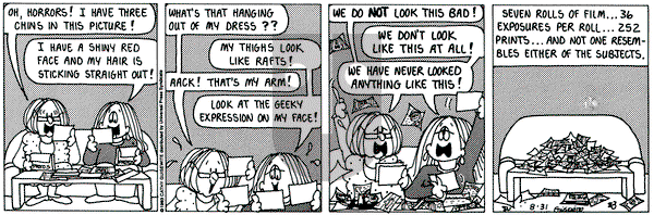 Cathy Classics on Saturday August 31, 1996 Comic Strip