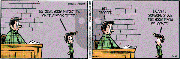 Grand Avenue on Wednesday October 21, 2015 Comic Strip