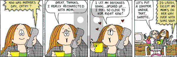 Cathy Classics - Monday May 14, 2001 Comic Strip