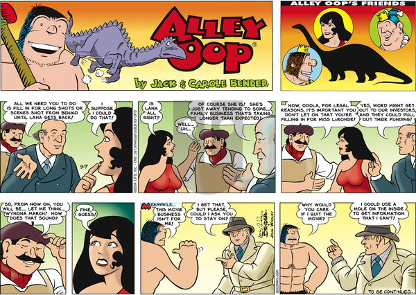 Alley Oop on Sunday September 7, 2014 Comic Strip
