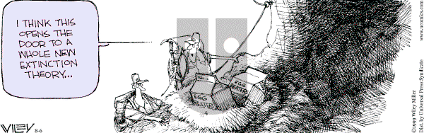 Non Sequitur on Wednesday August 6, 2003 Comic Strip